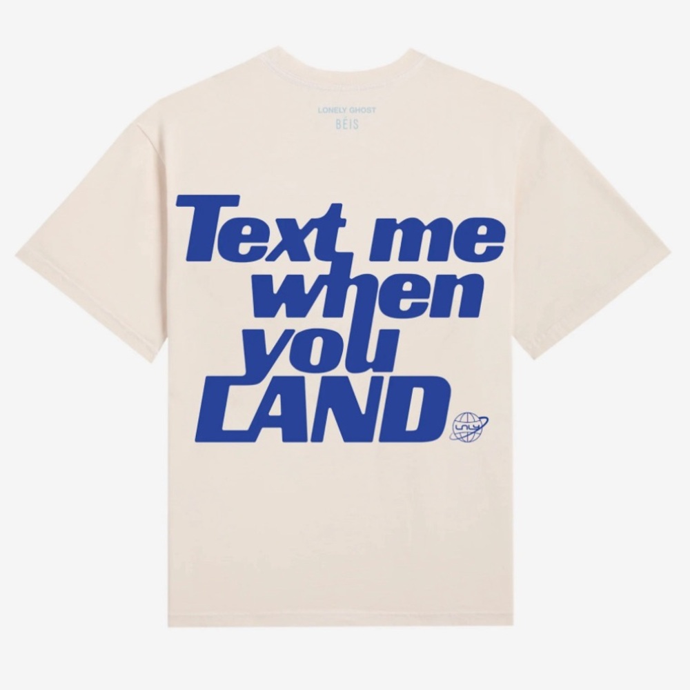 Lonely Ghost x Beis collab tee